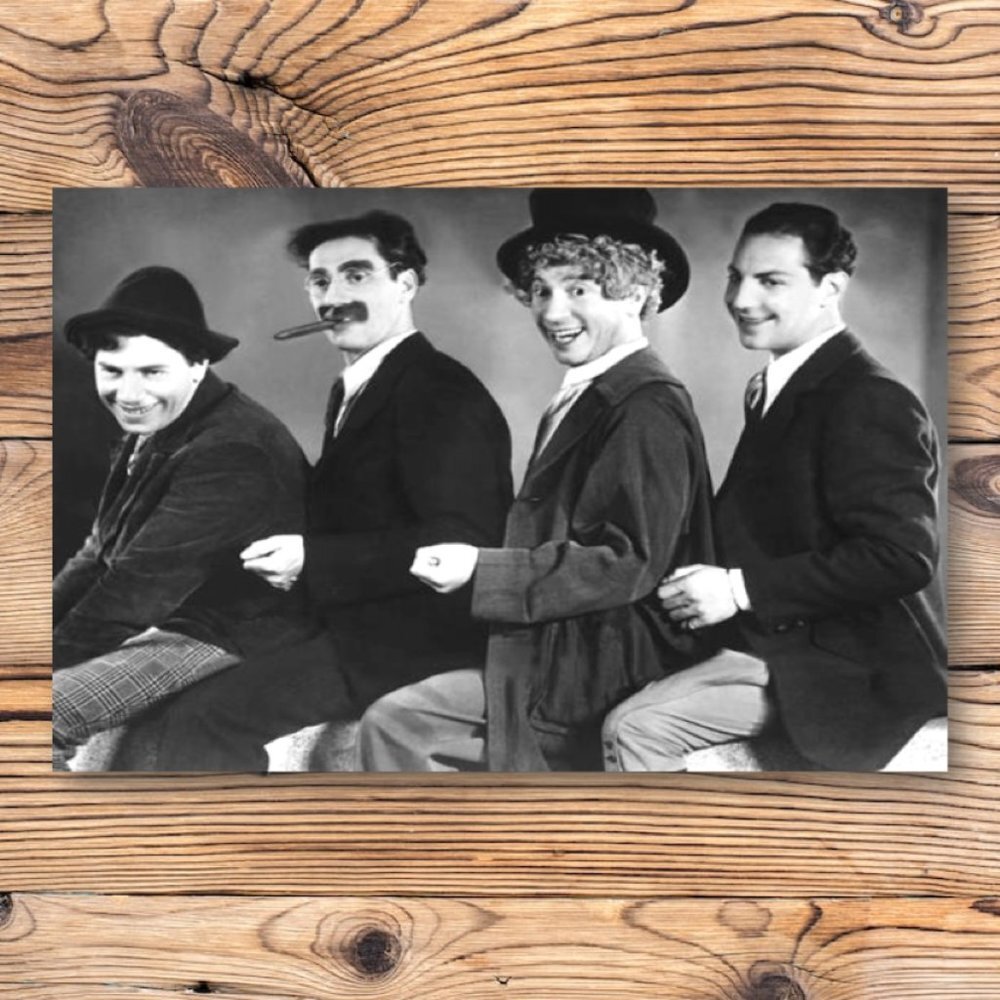 The Marx Brothers Retro Nostalgic Refrigerator‎ Locker Fridge Magnet